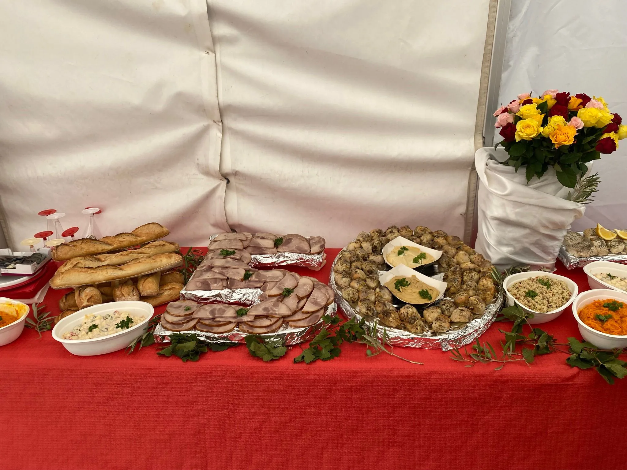 Food-truck Chez J&J en prestation mariage